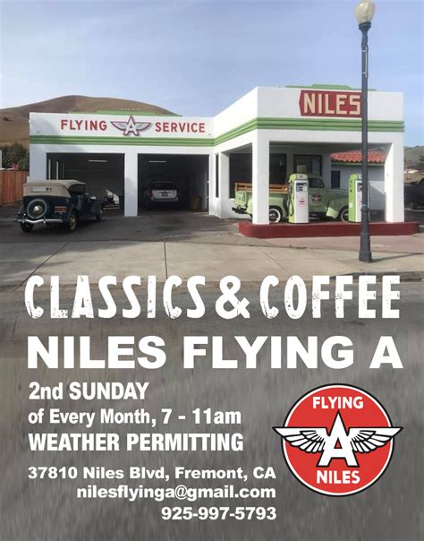 Niles Flying A Classics and Coffee 